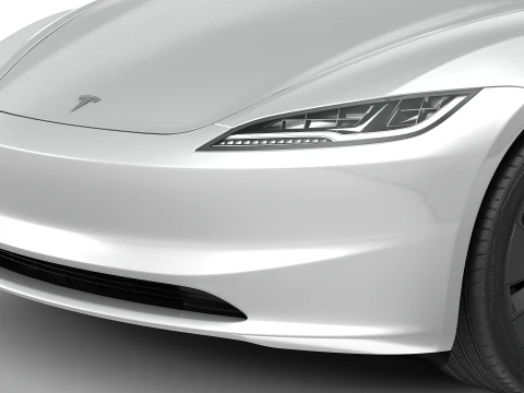 Tesla Model 3 2024 3D Model