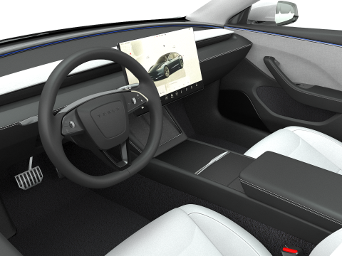 特斯拉 Model 3 2024 3D 模型