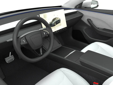 Tesla Model 3 2024 3D Model