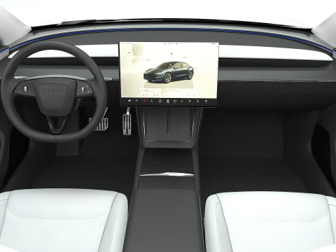 Tesla Model 3 2024 3D Model
