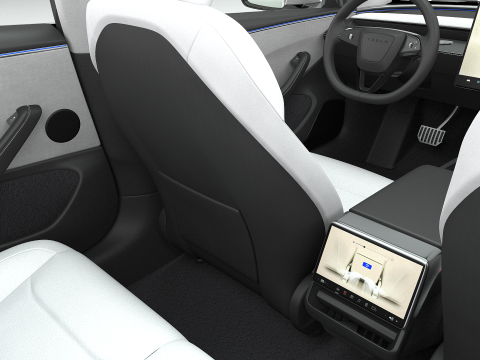 特斯拉 Model 3 2024 3D 模型