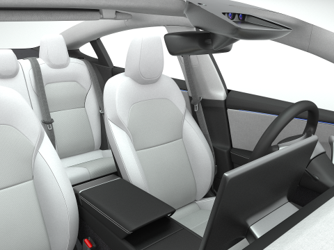 特斯拉 Model 3 2024 3D 模型