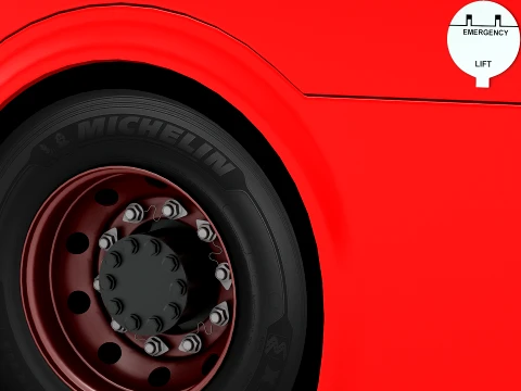 London Bus New Routemaster 3D Model