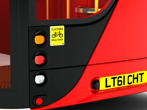 London Bus New Routemaster 3D Model