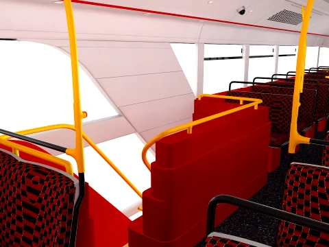 London Bus New Routemaster 3D Model
