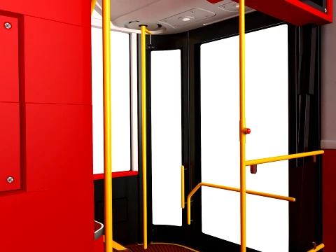London Bus New Routemaster 3D Model