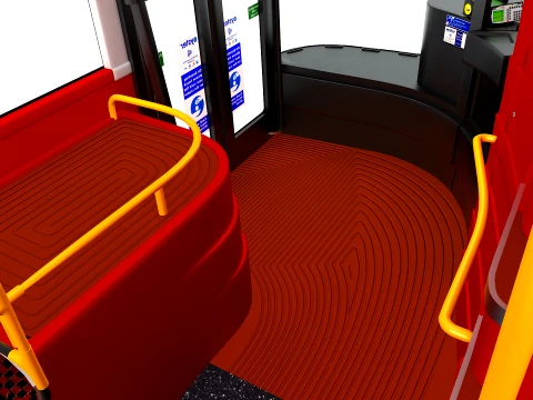 London Bus New Routemaster 3D Model