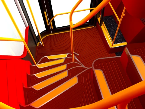 London Bus New Routemaster 3D Model