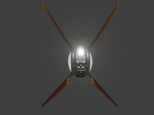 spaceship bubble Modèle 3D