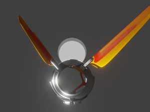 spaceship bubble Modèle 3D