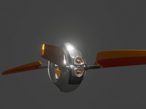 spaceship bubble Modèle 3D