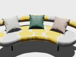 max sofa 3D 模型