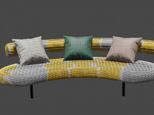 max sofa 3D 模型