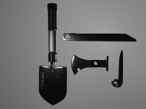 military tools 3Dモデル