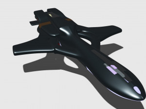 spaceship killer Modèle 3D