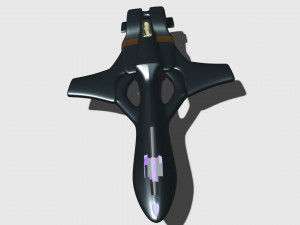 spaceship killer Modèle 3D