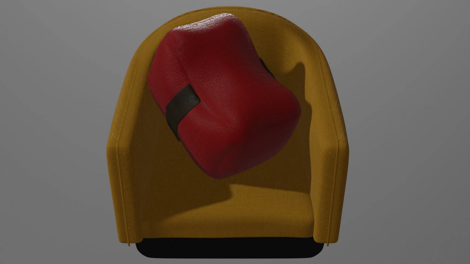 the milo armchair 3D Model .c4d .max .obj .3ds .fbx .stl .blend 