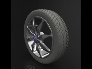 car wheel concept 3D Model