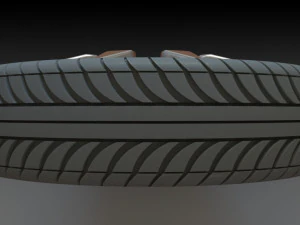 conceito de roda de carro Modelo 3D