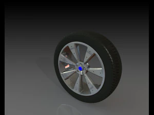 car wheel concept 3D Model