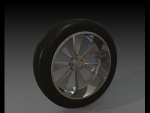 car wheel concept 3Dモデル