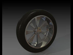 car wheel concept 3D Model