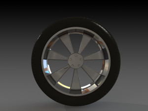 car wheel concept 3Dモデル