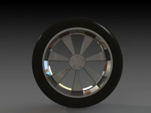 car wheel concept 3D Model