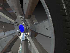 car wheel concept 3Dモデル