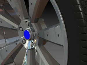 car wheel concept 3D Model