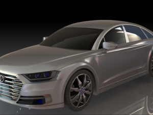 audi a6 2017 model 3D-Modell