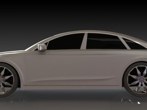 audi a6 2017 model 3D 模型