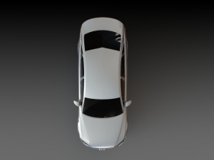 audi a6 2017 model 3D 模型
