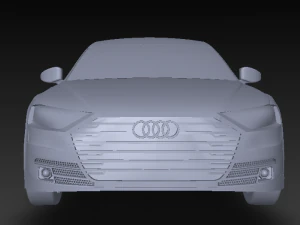 audi a6 2017 model 3D Model