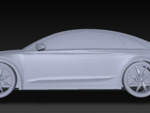 audi a6 2017 model 3D Model