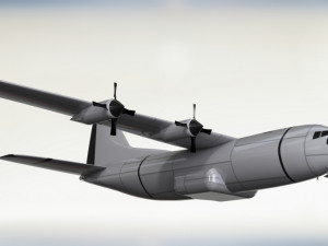 airplane c17a pubg 3D-Modell