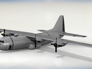 airplane c17a pubg 3D Model