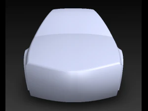 conceito simples de carro de superf&iacute;cie Modelo 3D