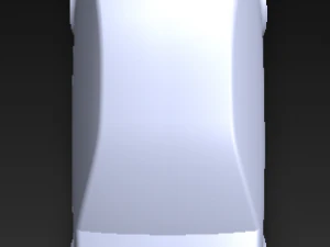 conceito simples de carro de superf&iacute;cie Modelo 3D