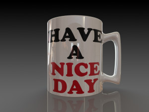 mug 3dprintable Modelo 3D