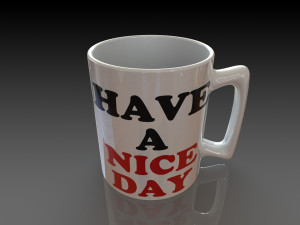 mug 3dprintable Modelo 3D