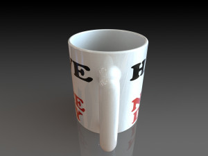mug 3dprintable Modelo 3D