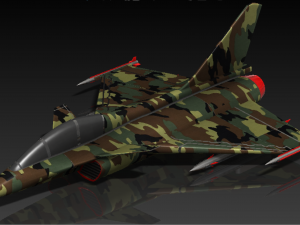 dassalut rafale fighter jet 3D-Modell