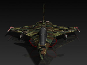 dassalut rafale fighter jet 3Dモデル