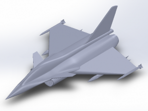 dassalut rafale fighter jet 3Dモデル