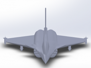 dassalut rafale fighter jet 3Dモデル