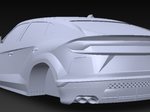 urus surface model 3D 模型