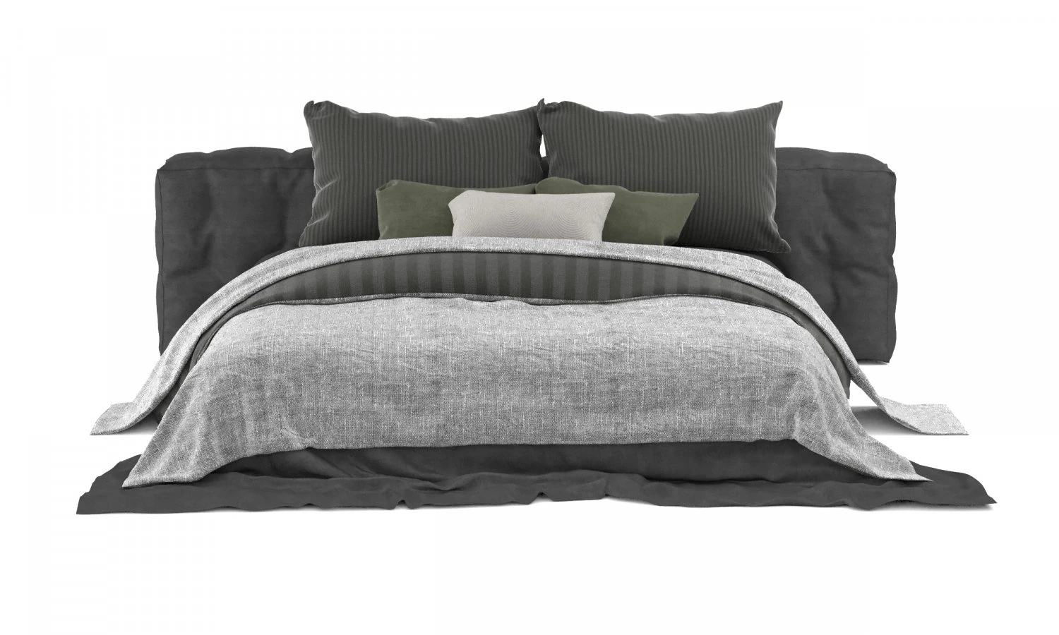Adairs bed 3D Model .c4d .max .obj .3ds .fbx .stl .blend 