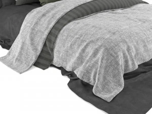 Adairs bed 3D Model