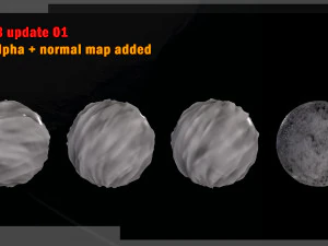 25 Zbrush Alien dan makhluk 4k alpha Model 3D